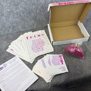 VERY RARE VINTAGE FETUS BOARD GAME‎ 1985 Educational Baby Pregnancy SexEd OBGYN
